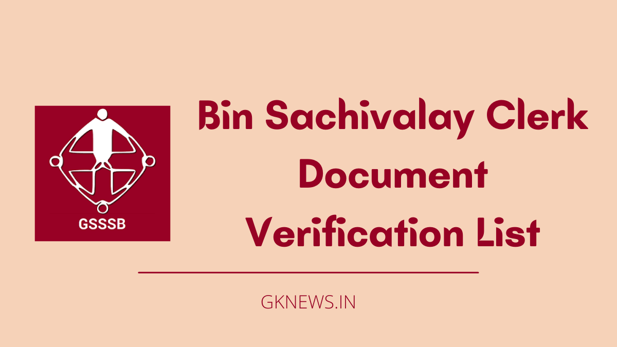 Document Verification List
