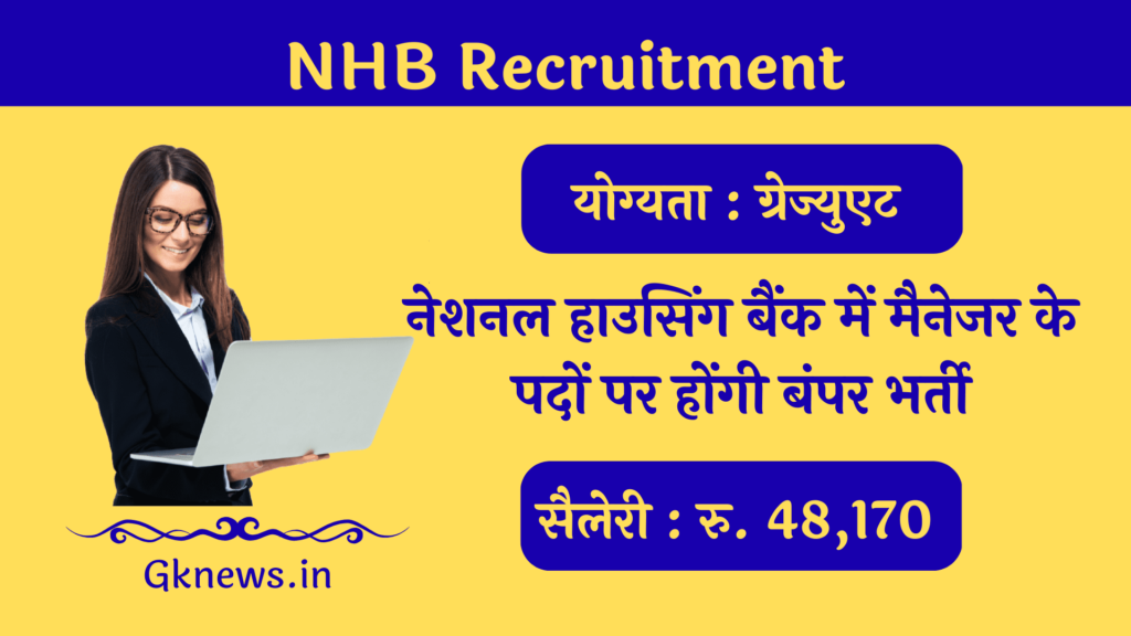NHB Manager Recruitment 2023