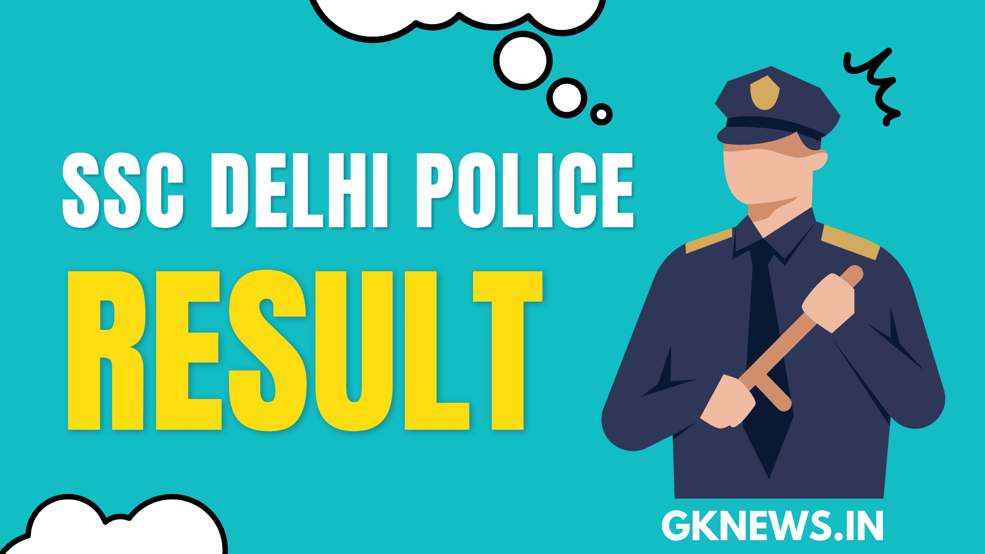 SSC Delhi Police SI Result 2022 Declared
