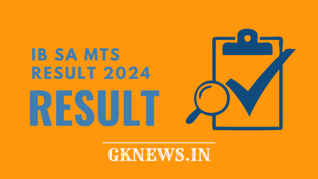 IB SA MTS Result 2024 Gknews