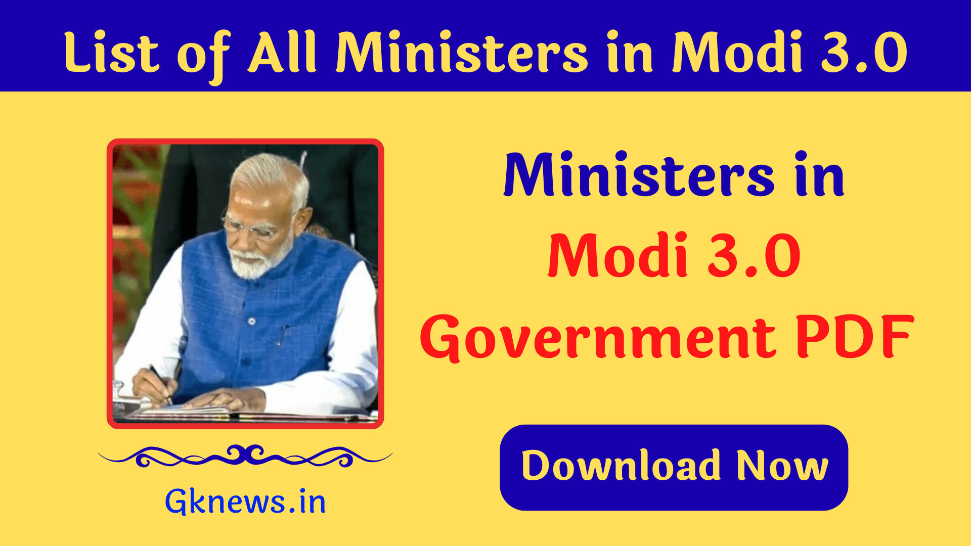 List of All Ministers