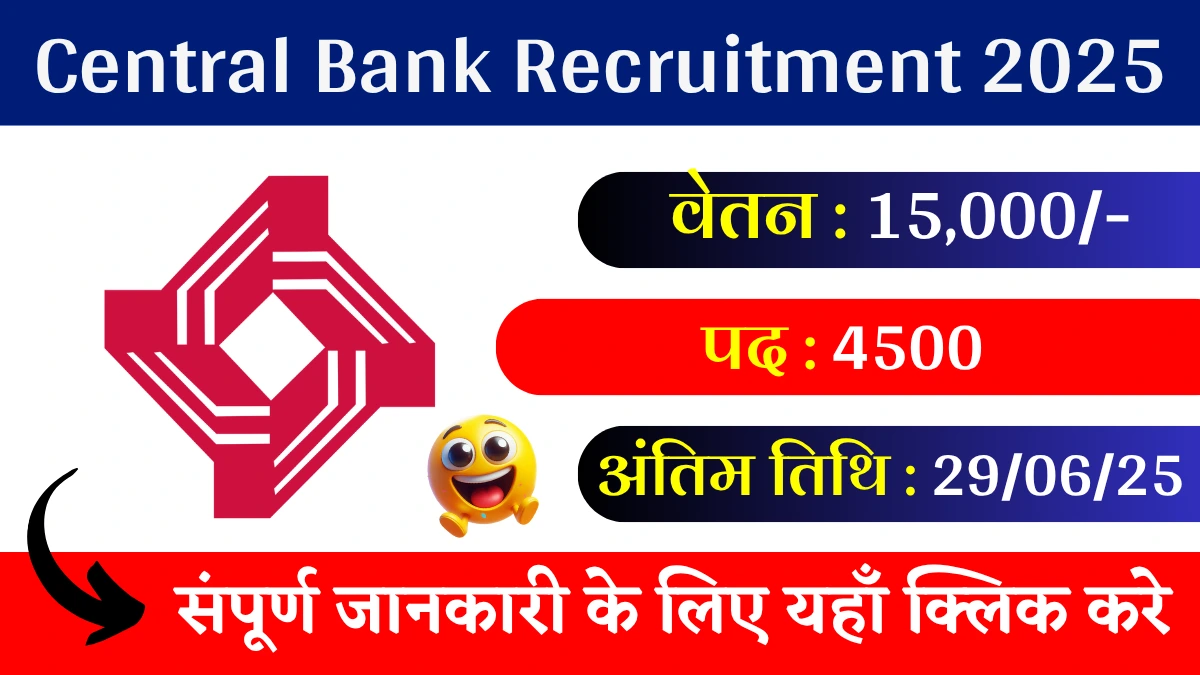 Central Bank Apprentice Recruitment 2025